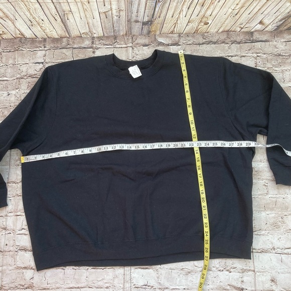 NWT Gildan heavy blend Fleece black sweater 3XL - Picture 2 of 5